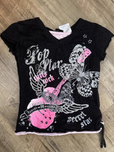 Y2K Butterfly Print Drawstring T-Shirt