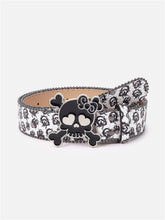 Emo Stylish Skull Bead Belt
