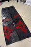 Hip Hop Vintage Streetwear Wide Leg Pants