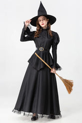 Flared Sleeve Witch Halloween Costume