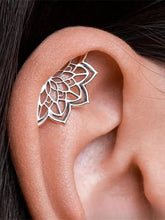 Gothic Hollow Window Flower Earrings
