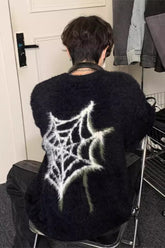 Spider Jacquard Premium Knit Sweater