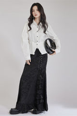 Halloween Punk Mermaid Skirt