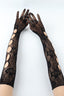 Floral Lace Cutout Long Gloves