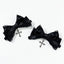 Dark Sweet Cool Lace Cross Bow Hair Accs