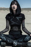 Slim Fit Star Mesh Hoodie