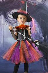 Feather Witch Kid Halloween Costume