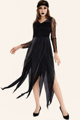 Black Devil Halloween Costume Dress