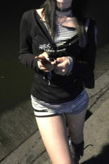 Y2K Street Layered T-Shirt