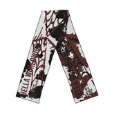 Dark Flame Reversible Jacquard Versatile Scarf