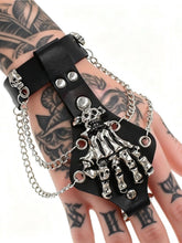 Punk Gothic Skull Claw Bracelet