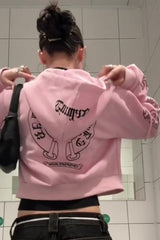 Punk Gothic Long Sleeve Hoodie