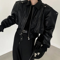 Oversized Shoulder Pad Jacket