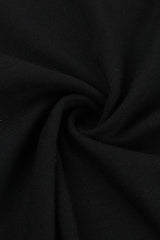 Gothic Cutout Cross Mock Neck T-Shirt