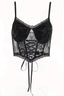 Gothic Style Fierce Crop Top