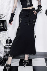 Subculture Hardware Fishtail Skirt