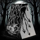 Dark Anime Stripe Reversible Jacquard Scarf