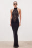 Sexy Halloween Lace Patchwork Sheath Dress