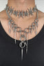 Street Titanium Steel Spike Necklace