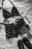 Vintage Gothic Slim Mini Skirt