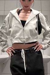 Punk Gothic Long Sleeve Hoodie