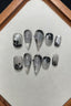 Gothic Scale Cat Paw Press On Nails