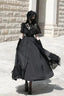 Lolita Vintage Runaway Princess Waist Cinching Maxi Dress