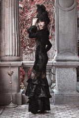 Halloween Lace Fishtail Skirt