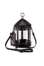 Clear Panel Lantern Crossbody Bags