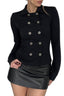 Double Breasted Fitted Jackets