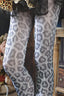 Vintage Leopard Print Tights