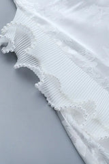 Pastel Goth White Mermaid Skirt