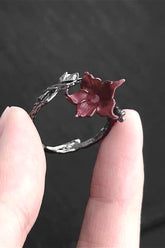 Retro Gothic Mandala Ring