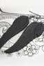 Gothic Matte Black Wings Earrings