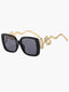 Retro Double Snake Gothic Glasses