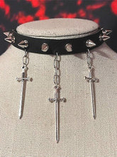 Subculture Dark Knight Holy Sword Pendant Necklace