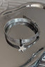 Dark Y2K Star Chain Link Bracelet