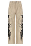 Cyber Harajuku Graphic Wide Leg Pants