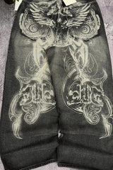 Retro Unisex Oversized Wide Pants