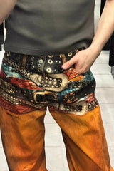 Vintage Washed High Street Pants