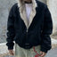 Plush Lined Oversized Jacket