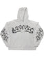 Tribal Graphic Double Zip Hoodies