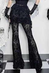 Gothic Lace Cargo Pant