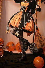 Lolita Pumpkin Dress Halloween Costume
