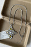 Y2K Chic Clover Zircon Necklace