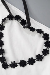 Heart Cutout Gothic T-Shirt