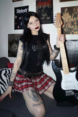 Gothic Punk Metallic T-Shirt