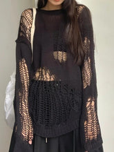 Openwork Crochet Mesh Top