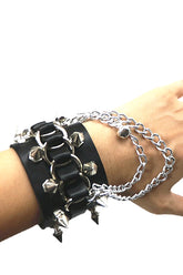 Dark Rock Punk Rivet Bracelet