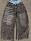 Y2K Street Loose Letter Print Pants